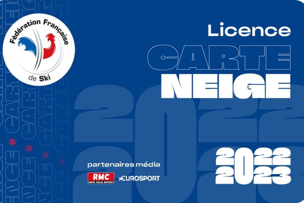 Licence carte neige 2022-2023